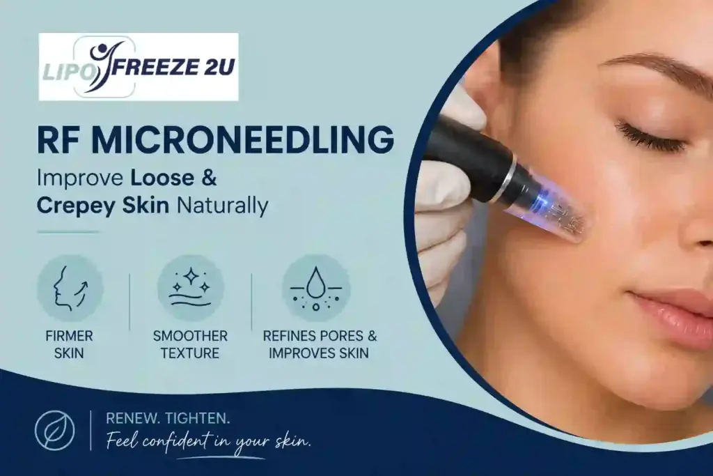 Can RF Microneedling Help Improve Loose and Crepey Skin Walton-on-Thames?